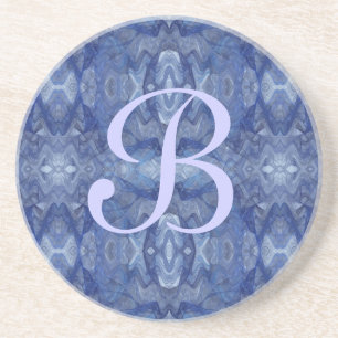 Fractal Series-11---Blue coaster--1 of colours Coaster