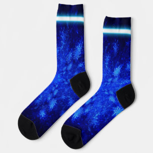 Fractal Snowburst Socks