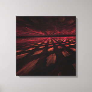 Fractal Space Canvas Print