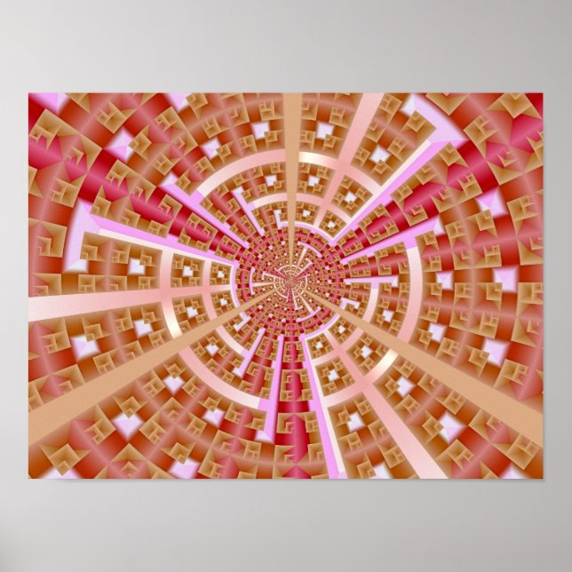 Fractal Space Portal Poster (Front)