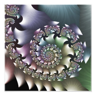 Fractal spiral art print