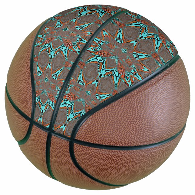 Fractal Star of Complexity Basketball (Angled)