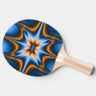 Fractal Star Ping Pong Paddle