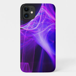 FRACTAL SWIRLS IN PURPLE BLUE PINK Case-Mate iPhone CASE