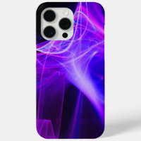 FRACTAL SWIRLS IN PURPLE BLUE PINK