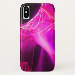 FRACTAL SWIRLS IN PURPLE PINK FUCHSIA Case-Mate iPhone CASE
