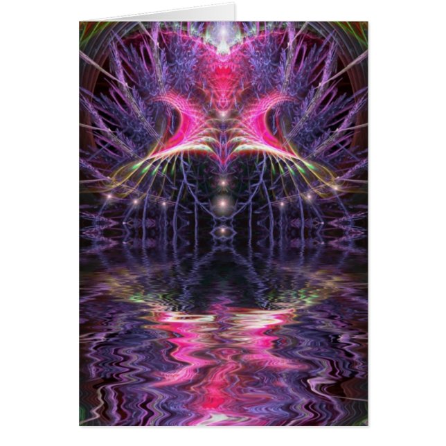 Fractal Temple Card (Front)