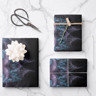 fractal-texture-background-design wrapping paper sheet