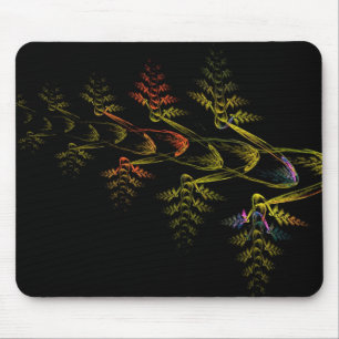 fractal tree mouse pad