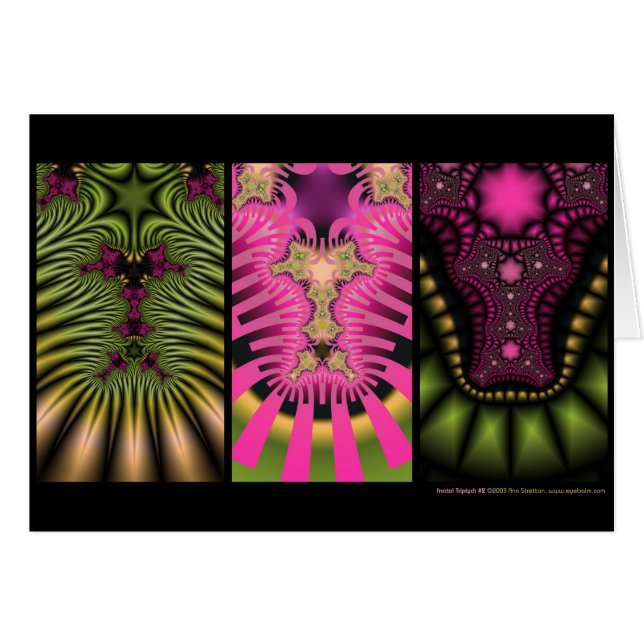 Fractal Triptych #2 (Front Horizontal)