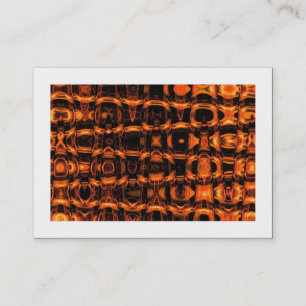 Fractal Waves Pattern (bordered) Business Card