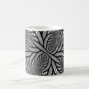 Fractal White Coffee Mug