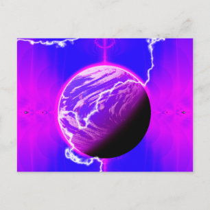 Fractal World Postcard