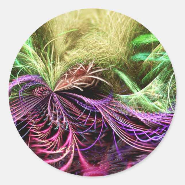 fractalart #100 Sticker (Front)