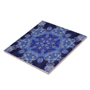 Fractalian bubbles - Ceramic Tile