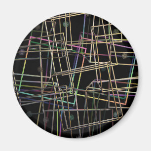 Fractalised Metal Frames Magnet