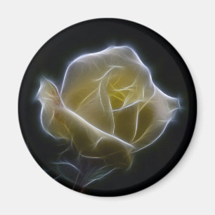 Fractalius Filter White Rose Magnet