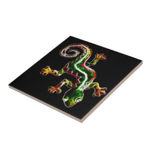 Fractalius Lizard Tile