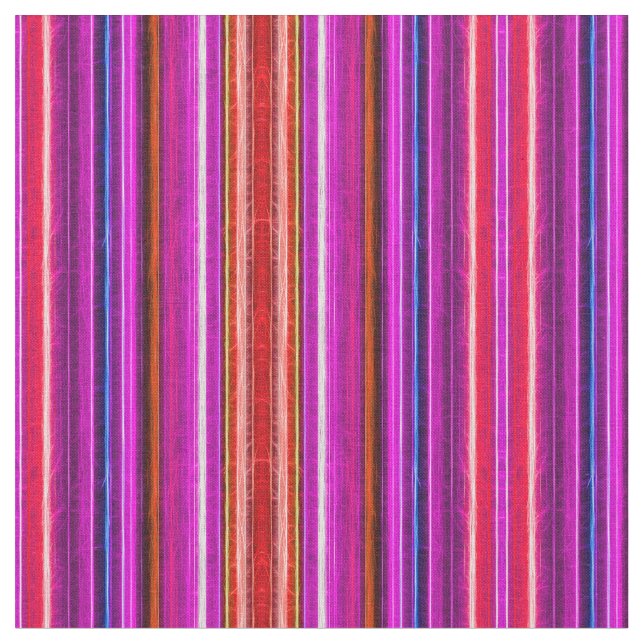 Fractalius Stripes N-S Pink Fabric (Close Up)