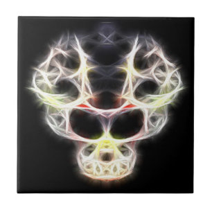 Fractalized skull tile