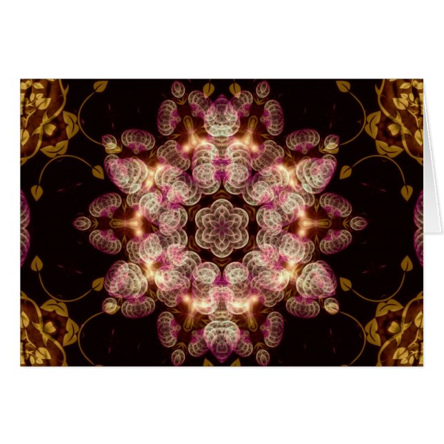 FractalRosea Card (Front Horizontal)