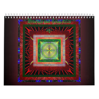 Fractals and Geometrics Custom Printed Calendar