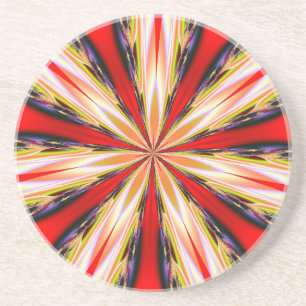 Fractalscope 25 coaster