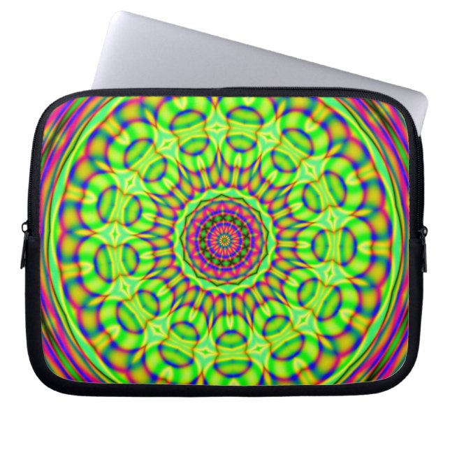 Fractalscope 28 laptop sleeve (Front)
