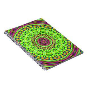Fractalscope 28 spiral notebook