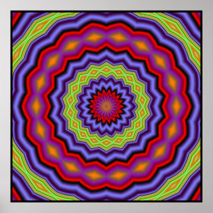 Fractalscope 32 poster
