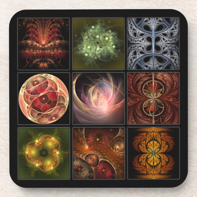 Fractalworld Coaster (Front)