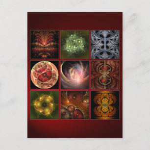 Fractalworld Postcard