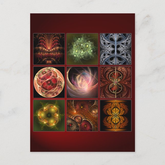 Fractalworld Postcard (Front)