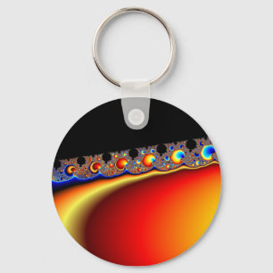 Fractasian Rings - Fractal Key Ring