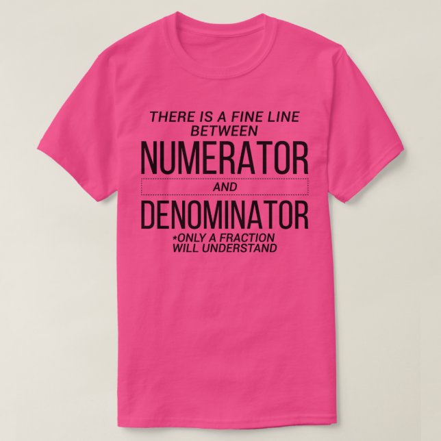 Fraction  T-Shirt (Design Front)