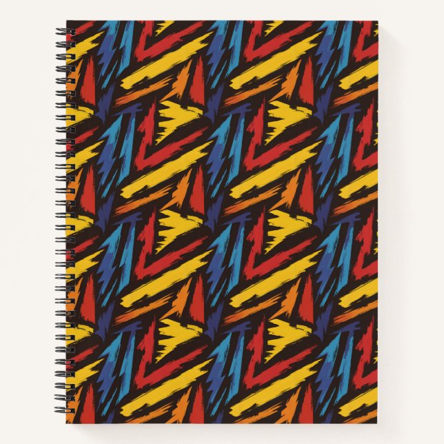 "Fracture Frenzy: Edgecore Explosion" Notebook (Front)