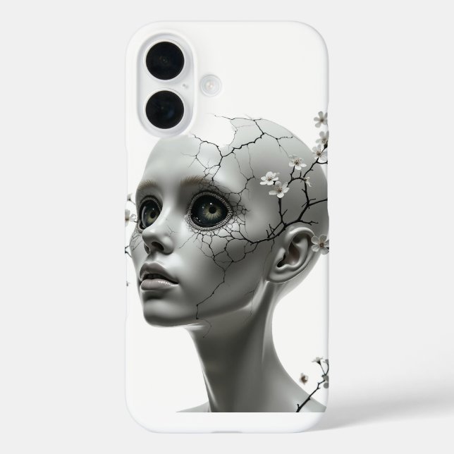 Fractured Bloom Case-Mate iPhone Case (Back)