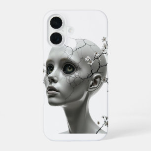 Fractured Bloom iPhone 16 Case