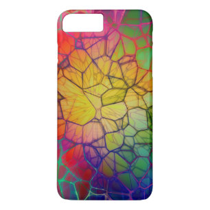 Fractured-Colourful Stained Glass Mosaic Case-Mate iPhone Case