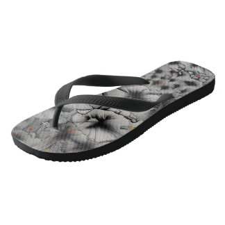 Fractured Florals Jandals