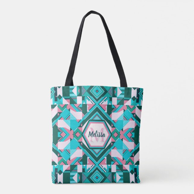 Fractured Harmony Tote Bag (Back)