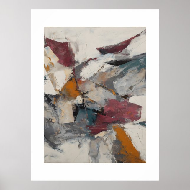 Fractured Stillness Poster (Front)