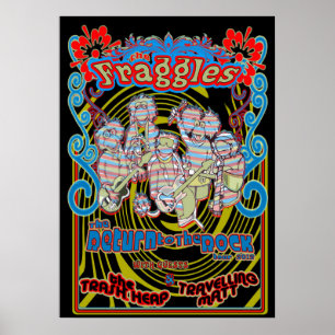 Fraggles  return to the rock tour poster