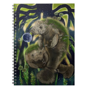 Fragile Balance Manatee  Notebook