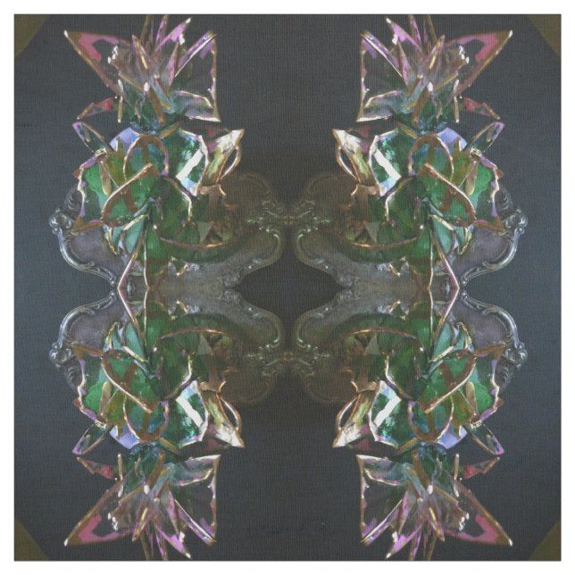 Fragile Flowers Fabric (Swatch)