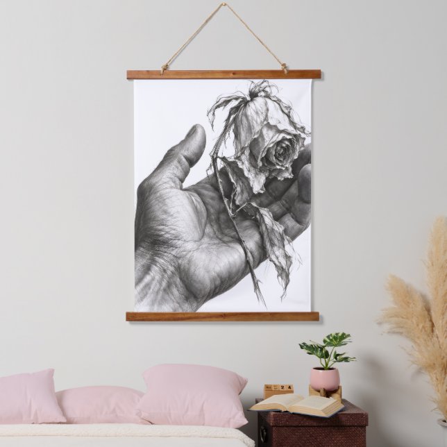 Fragile Grip Hanging Tapestry (Bedroom)