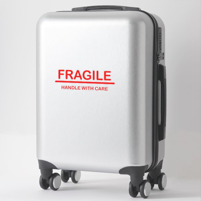 Fragile handle with care (Suitcase)