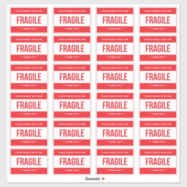 Fragile Handle With Care Shipping (Sheet)