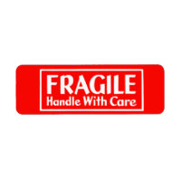 Fragile Handle With Care Warning Label