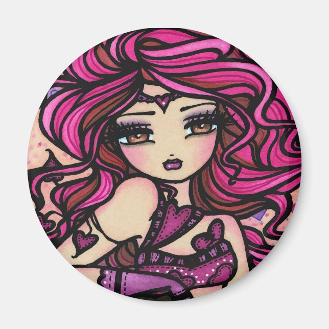 "Fragile Heart" Fairy Magnet (Front)